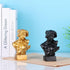 LCCCK 6" H Black Greek Mythology Bust Statue, Resin Aphrodite Statue and Sculpture for Coquette Room Decor, Dark Academia Room Decor, Bookshelves,...