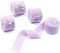 4 Rolls 1"W x 5Yd Lavender Handmade Fringe Chiffon Silk Ribbon, Frayed Edges Ribbon for Wedding Invitations, Bridal Bouquets, Gifts Wrapping, DIY ...