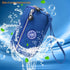 Women's Nylon Smartphone Wristlets Bag Three Zipper Long Clutch Wallets Purses for Cellphone/Card/Cash/Coin/Bills...