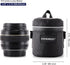 Camera Lens Case DSLR Camera Lens Bag Compatible with Canon EF-S 18-55MM/EF 50MM F1.4/EF-S 10-18MM, Nikon AF-S 18-55MM/AF 50MM F1.4D and Other Len...