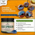 Blue Spirulina Powder - Maximum 35% Phycocyanin Content, Superfood Powder from Blue-Green Algae, Mixes into Smoothies and Protein Drinks, Plant Fo...