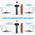 Bluetooth Barcode Scanner,2D Bar Code Reader with 2.4G Wireless & Bluetooth Function & USB Wired, Bar Code Reader Work with Connection Smart Phone...