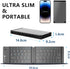 Acoucou Foldable Bluetooth Keyboard for Travel, Business, Gifts, for iPad Tablets Laptop,MacBook Pro/Air, Compatible with MAC/iOS, Windows, Androi...
