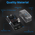 WATERWICH 4-Way Blade Fuse Box Standard Circuit Fuse Holder Box Block DC 12-32V with Waterproof Protection Cover for Car Boat Marine Trike Auto Ca...