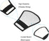 PATIKIL Flash Diffuser Reflector, 2-Sided Flexible Bend Bounce Reflector with Elastic Strap for Flashlight Photography Camera Speed Light, Silver ...