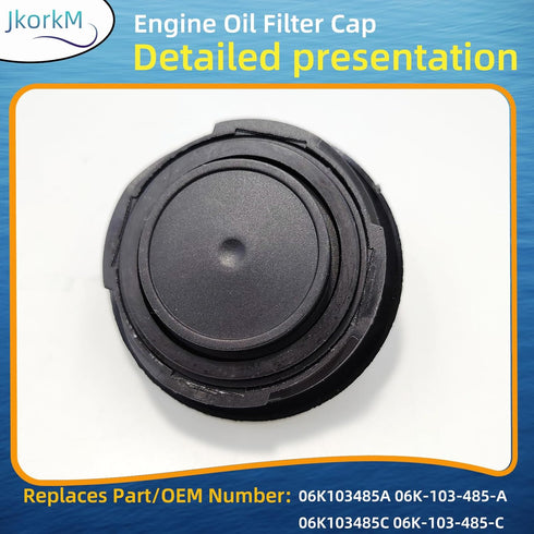 06K103485C Engine Oil Fill Cap Compatible With Volkswagen - Fits For 2012-2017 VW Volkswagen Beetle CC Passat Tiguan, Replaces OEM 06K103485C 06K ...