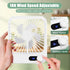 Travel Fan for Sleeping, Portable Fan for Travel Rechargeable with Digital Display, 100 Speed Wind Personal USB Fan with Variable Speed Knob, Smal...