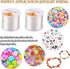 0.8mm Elastic Stretch Thread for Bracelets, 3 Rolls Elastic Bead Cord, Stretchy Bracelet String Crystal String Bead Cord for Bracelet, Beading and...
