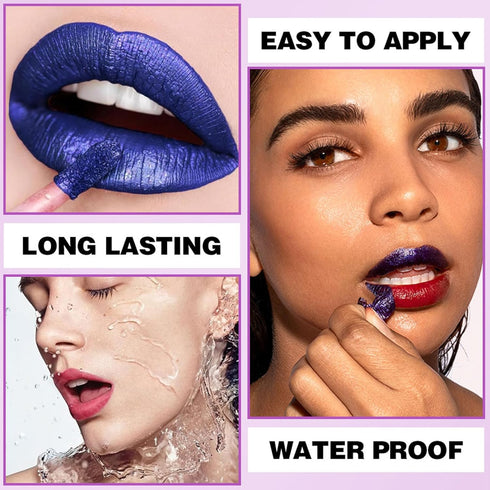 Erinde Peel Off Lip Stain Masque, Waterproof Lip Tint, Long Lasting & Transfer Proof Lip Stain Tint Lip Makeup, Matte Finish Highly Pigmented Colo...
