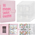 100 Envelope Savings Challenge Binder, 100 Envelopes Money Saving Challenges, A5 100 day cash $5050 challenge book, 3 Markers and 3 Laminated trac...