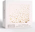 Stylish Gold Cocktail Napkins, 100 Disposable Party Napkins, Gold Dessert Napkins, 3-Ply, 5x5 Inch White and Gold Napkins, Disposable Wedding Cock...
