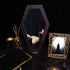 Gothic Decor Coffin Mirror - Wall Mounted, Tabletop, Home Mirror, All Rooms, 13 x 7 Inches...