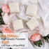 1.57" x 32Yard Chiffon Silk Ribbon Ivory White Ribbons Set 8 Yd x 4 Rolls Fringe Fabric Eco-Friendly for Wedding Invitations, Bridal Bouquets, Dec...