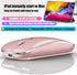 Bluetooth Mouse for iPad pro iPad Air Mac MacBook Pro MacBook Air MacBook Wireless Mouse Laptop Chromebook Win8/10/11 HP DELL PC (Pink)...