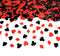 Werich Casino Poker Confetti Night Club Metallic Foil Table Scatters Confetti Party Wedding Birthday Baby Shower Bridal Shower Festival Theme Part...