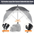 Large Rain Cover/Sunshade, 360 Adjustable Camera Umbrella for DSLR, Lightweight & Compact, Black...