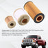 CARMOCAR FD4616 Fuel Filter and FL2016 Oil Filter Replacement for 2003-2007 Ford F250 F350 F450 F550 Super Duty 6.0L 2003-2005 Excursion 6.0L 3C3Z...