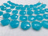 1 Strand Aqua Chalcedony 10 Pcs Beads Size 14X14Mm Hexagon Shape Cut Faceted Beads For Jewellery Making, Beading & Craft Supplies Kcrafts-Rk_K54...