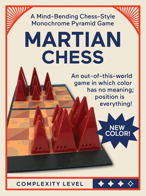 Looney Labs Martian Chess Game - Best Board Games Family Games for Game Night Strategy Board Games for Adults Chess-Style Board Game 2 Player Stra...