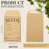 100 Pcs Seed Envelopes Resealable Seed Envelope Seed Packets 3.15 x 4.72 Inch Seed Saving Envelopes with Secure Tiny Envelopes, Seal Envelopes for...