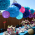 Binpeng Paper Pom Poms Hanging Paper Flower Ball Wedding Party Celebrations Decorations Outdoor Decoration Flowers Craft for Party Birthday party ...