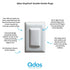Qdos Safety StayPut Double Outlet Plug Cover - One Plug Covers both Outlets! Secure Fit and Beveled Edges Prevent Small Fingers from Removing Unli...