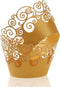 Cupcake Wrappers, KPOSIYA 100 Pack Cupcake Wraps Filigree Artistic Bake Cake Paper Cup Little Vine Laser Cut Liner Baking Cups Muffin Case Trays f...