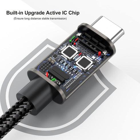 USB C Extension Cable 3.3FT USB C Extender, USB Type C Male to Female Cable 100W/10Gbps USB 3.1 Gen2 Fast Charging&Sync for Mobile Phone, Laptop, ...