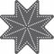 Rhinestone Genie Quilting 025 Magnetic Rhinestone Template, Black...