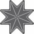 Rhinestone Genie Quilting 025 Magnetic Rhinestone Template, Black...