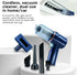Wireless Car Vacuum Cleaner - Cordless Vacuum Cleaner High Power Portable Vacuum for Car 2 in 1 Blow and Suck Handled Vacuum Cordless (Blue)...