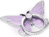 Butterfly Cell Phone Ring Grip Holder, 360 Degrees Rotation Phone Ring Grip Stand, Metal Finger Kickstand Compatible with iPhone, Samsung Galaxy, ...