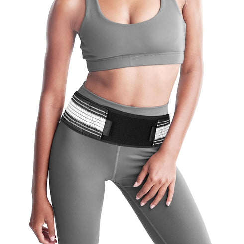 PHOSHO Sacroiliac Si Belt for Women - Si Joint Belt for Men - Adjustable Sciatica Pain Relief Belt Medium Large Size...