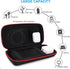 Power Bank Hard Travel Case Medium Compatible RAV Power 26800/20100/20000mAh, Anker Power Core 26800mAh/ PowerCore +26800mAh, INIU 10000mAh and Mi...