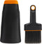 Fiskars Planting Soil Scoop and Brush Set Garden Tool for Indoor Gardening, Mess Control for Transplanting and Repotting, Made with Recycled Plast...