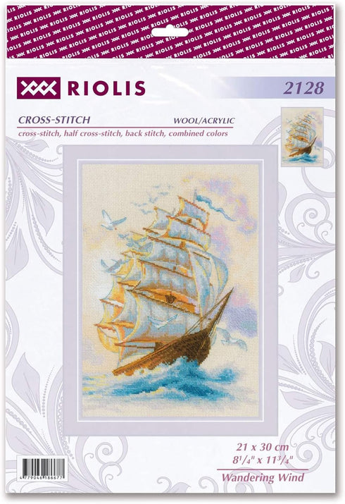 RIOLIS Counted Cross Stitch kit 2128 Wandering Wind...