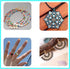 Size 12/0 Crafts Glass Seed Beads 2mm Black Beads for Jewelry Making (Total About 100g About 11000pcs)...