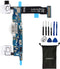 sunway Cell Phone Replacement Part for Samsung Galaxy Note 4 N910V Charging Port Plug Flex Cable + Earphone Jack + Microphone + Sensor Flex Cable...