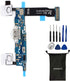 sunway Cell Phone Replacement Part for Samsung Galaxy Note 4 N910V Charging Port Plug Flex Cable + Earphone Jack + Microphone + Sensor Flex Cable...