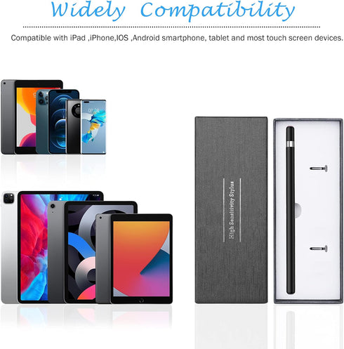 Stylus for Touch Screens,Granarbol Rotatable Touch Screen Pen Disc Universal Stylus for iPad iPhone Tablets Samsung Kindle All Touch Devices with ...