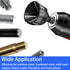 Deburring Tool Chamfer Tool, HSS Hex Shank Deburring Tool for Metal, Bolt Thread Repair with Quick Release Shank Fits, 2 Pack...