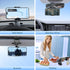 Multifunctional Car Dashboard Mobile Phone Holder, 360 Degree Rotation Universal Dash Clip Cellphone Mount for 4-7 inch Smartphones (Black)......