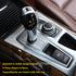 Acouto Gear Shift Box Panel Cover Trim for X5 E70 2010-2013 for X6 E71 2008-2014 Electroplating Center Console Gear Shift Box Panel Frame Cover Ca...