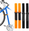 4 PCS Bike Rack Straps Reusable Bike Wheel Strap Adjustable Bike Straps for Rack Bike Straps with Durable Hook Bike Stabilizer Straps MTB Accessor...