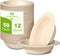 12oz Small Paper Bowls Disposable, 50 Pack Compostable Bowls, Eco-Friendly Biodegradable Bowls Made Of Sugarcane, Heavy Duty Serving Bowls For Ice...