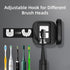 UV Toothbrush Sanitizer Holder, Portable Toothbrush Cleaner Case with Magnetic Holder, Rechargeable Home & Travel UV Toothbrush Covers, Heating Fu...