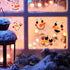 5” Christmas Snowman Face Stencils for Painting on Wood Reusable Christmas Stencil Winter Ornament Drawing Templates for Tiered Tray/Window/Shirts...