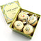 Royal Tara Irish Christmas Ornaments -Plastic, Globe Baubles - Boxed Set of 4...