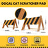 Cat Scratcher Pad, Barricade Shape Cat Scratching Board Cardboard Cat Scratcher for Indoor Large Cats Kitten Cat Scratch Pad Board Easy for Cats t...