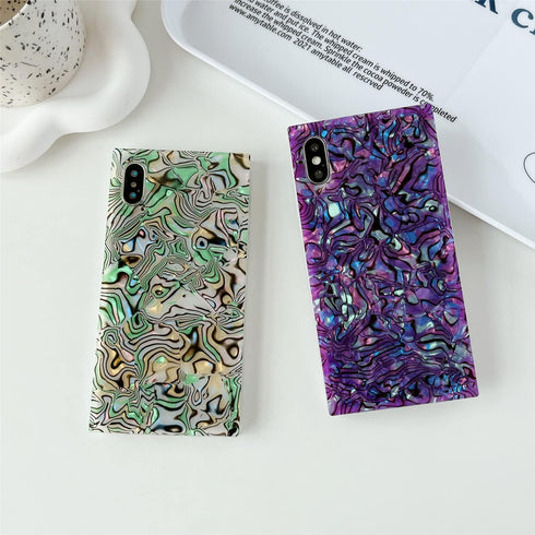 Cocomii Rectangle Case Compatible with iPhone Xs Max - Luxury, Slim, Glossy, Opalescent Pearl, Iridescent Glitter, Easy to Hold, Anti-Scratch, Sho...